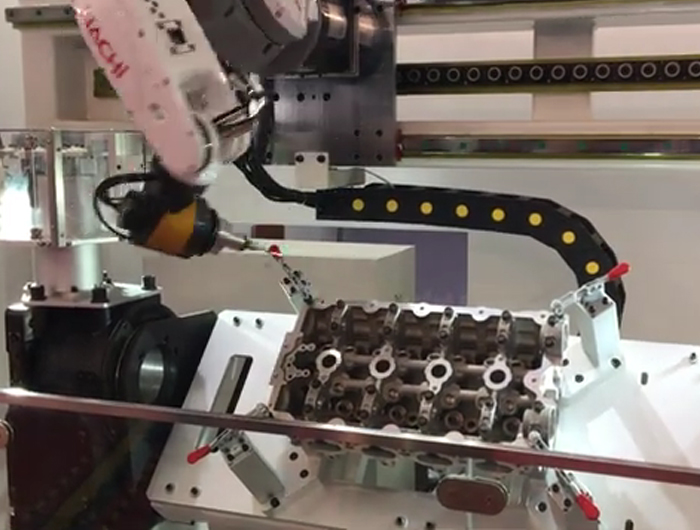 发电机缸体浮动去毛刺解决方案